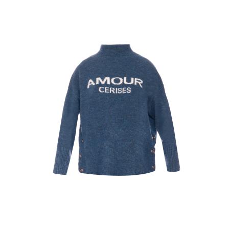 Le Temps des Cerises Le Temps Des Cerises Trui DARRY blauw