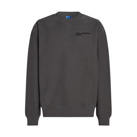 KARL LAGERFELD JEANS Sweatshirt RELAXED INSIDE OUT grafiet / zwart