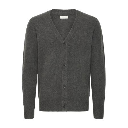 Casual Friday Casual Friday Gebreid vest Heine donkergrijs