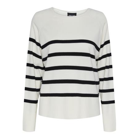 Pieces PIECES Trui SIA zwart / wit