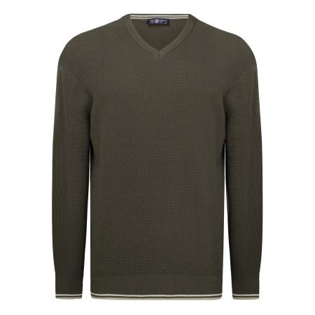 Jimmy Sanders Jimmy Sanders Trui kaki