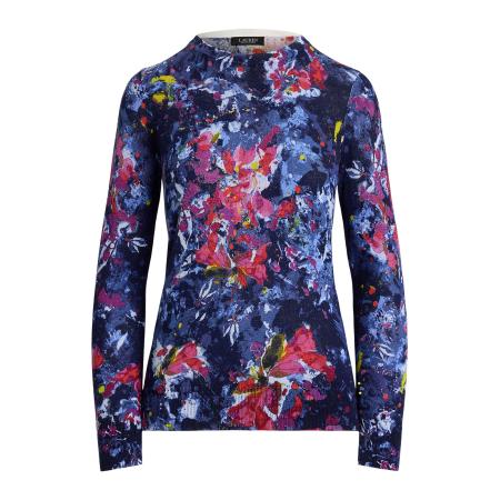 Lauren Ralph Lauren Lauren Ralph Lauren Trui nachtblauw / donkerblauw / limoen / fuchsia