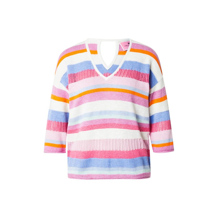 LIEBLINGSSTÜCK LIEBLINGSSTÜCK Trui Arantxa lichtblauw / kreeft / pink / rosa -