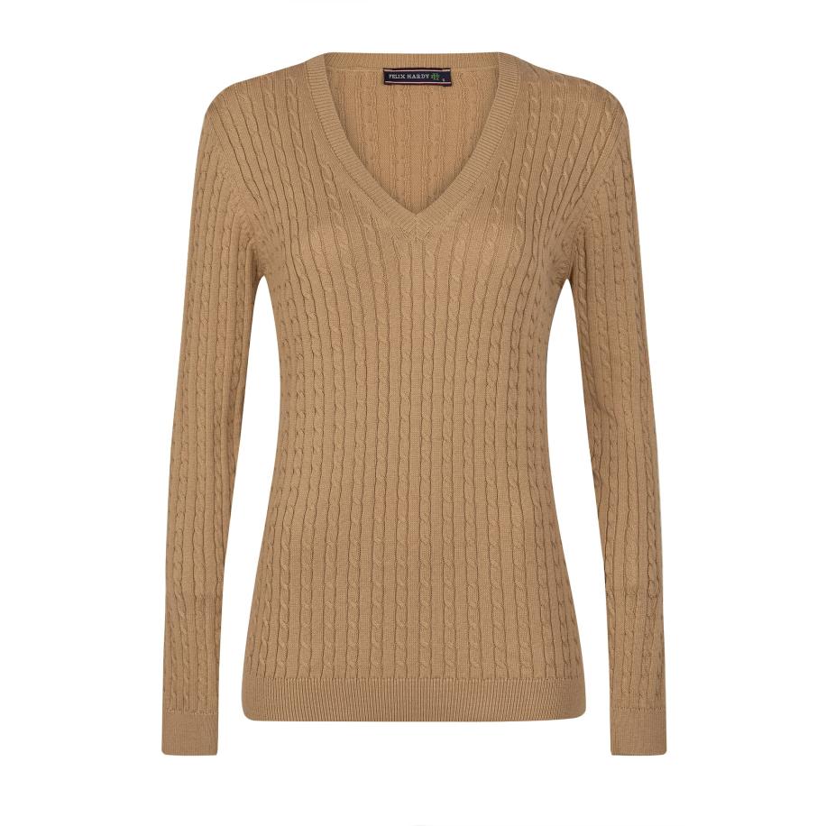 Felix Hardy Felix Hardy Trui camel -