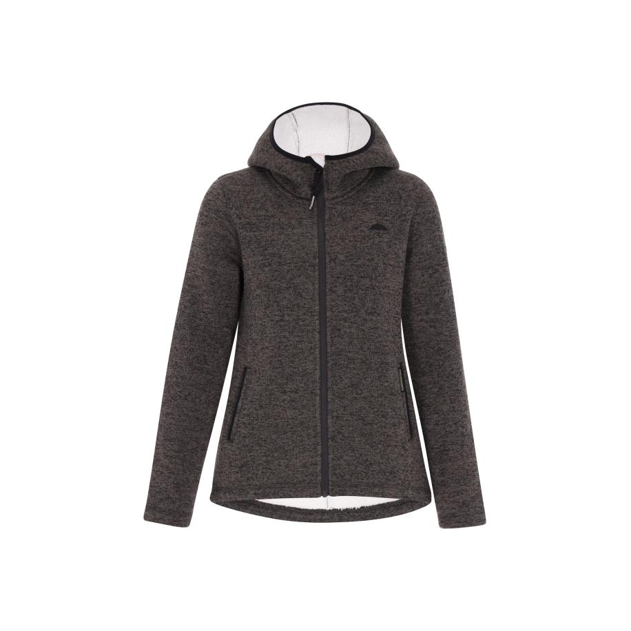 Schmuddelwedda Schmuddelwedda Fleece jas donkergrijs -