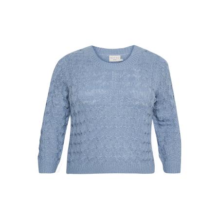 Kaffe KAFFE CURVE Trui Chelena smoky blue