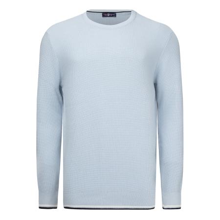 Jimmy Sanders Jimmy Sanders Trui lichtblauw