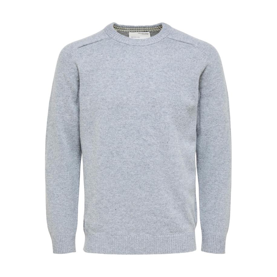 Selected SELECTED Trui SLCoban grijs gemêleerd -