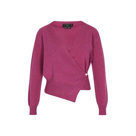 Faina faina Gebreid vest rosa