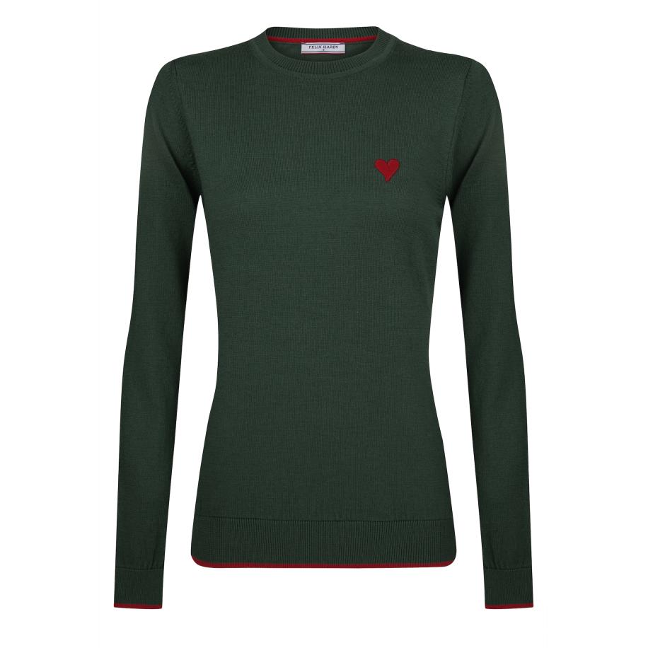 Felix Hardy Felix Hardy Trui spar / rood -