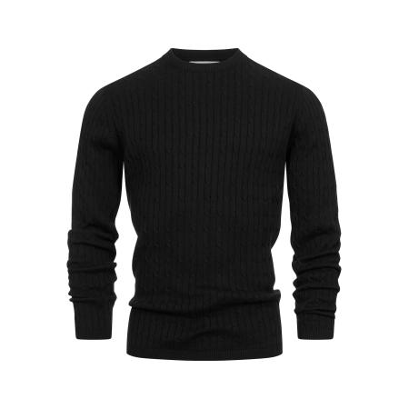 Kronstadt Kronstadt Trui Cable zwart