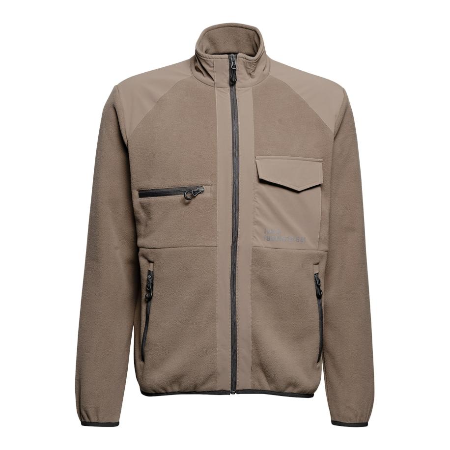 Halo HALO Fleece jas cappuccino / lichtbruin -