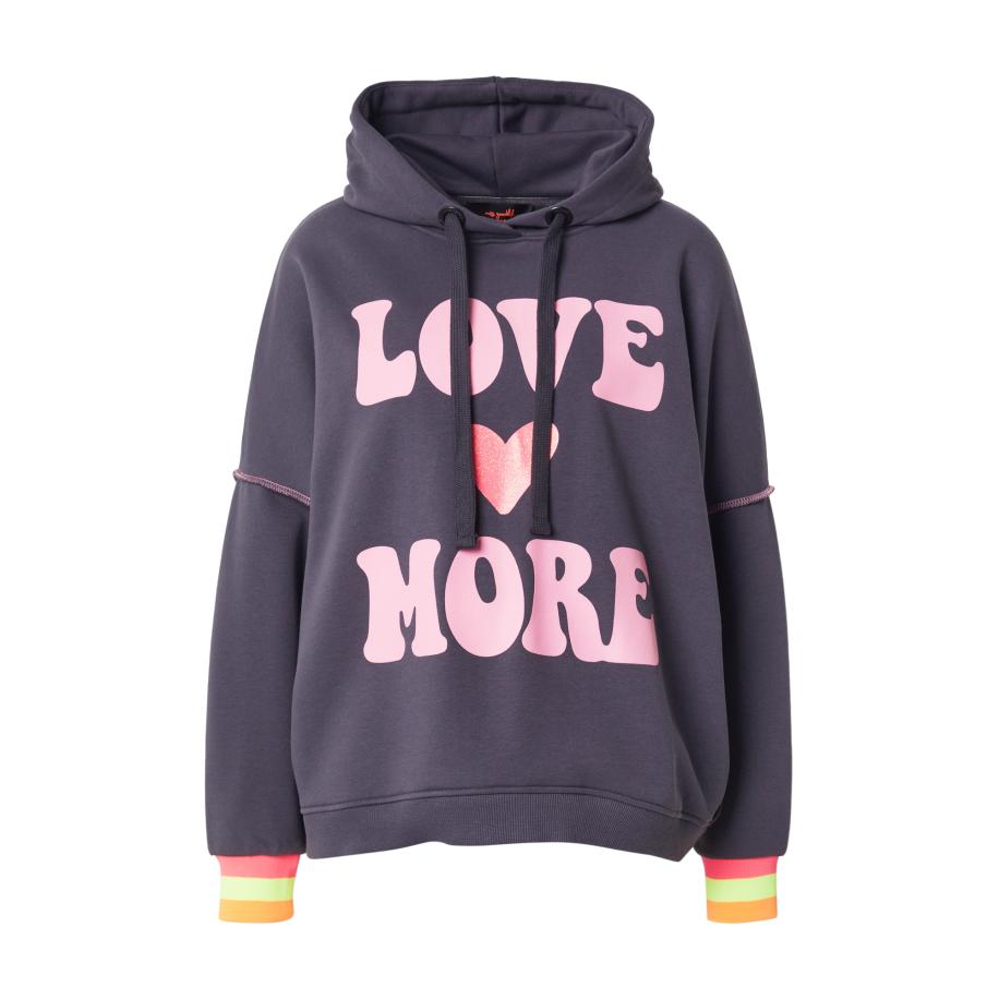 miss goodlife miss goodlife Sweatshirt Love More antraciet / rosa / framboos -