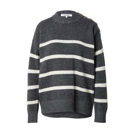 Soft Rebels Soft Rebels Trui SREMerald donkergrijs / wit