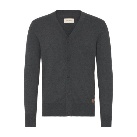 BLEND Gebreid vest BHFinex grijs