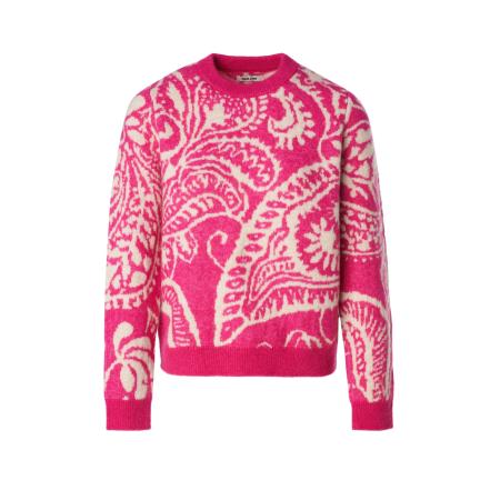 Salsa Salsa Jeans Trui donkerroze / wit