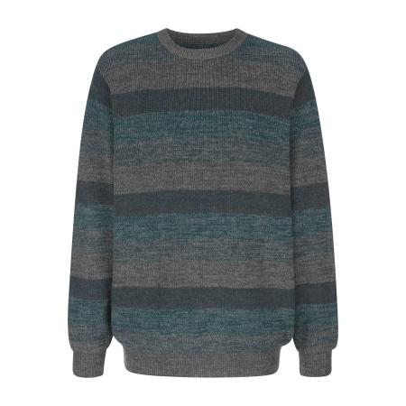 BABISTA Trui ronde halsgroen, Gestreept