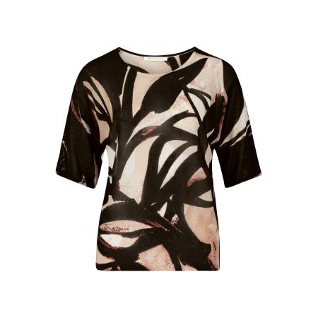 Betty & Co Betty & Co Trui beige / crème / zwart