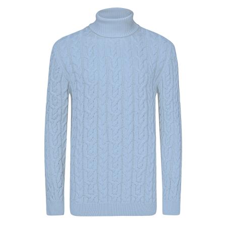 Jimmy Sanders Jimmy Sanders Trui lichtblauw