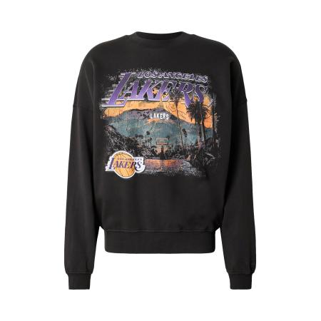 New Era NEW ERA Sweatshirt NBA antraciet / lila / oranje / wit