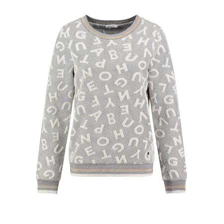 Key Largo Key Largo Trui Blister grijs / offwhite