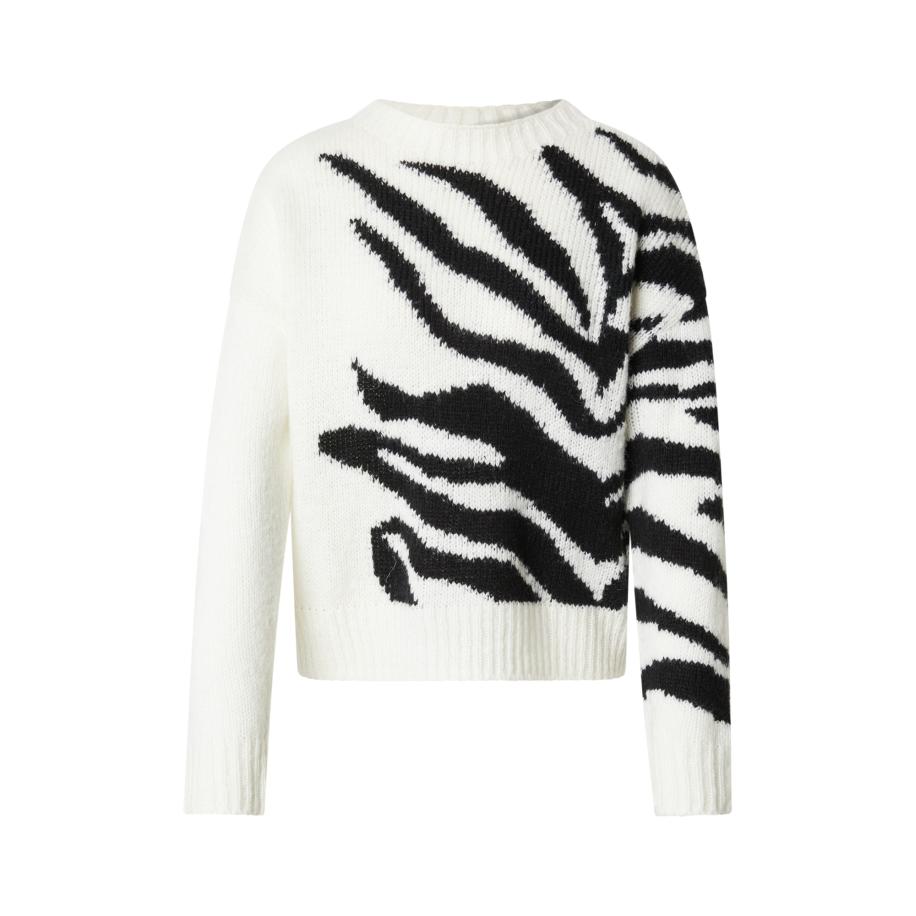 Comma COMMA Trui zwart / wit -