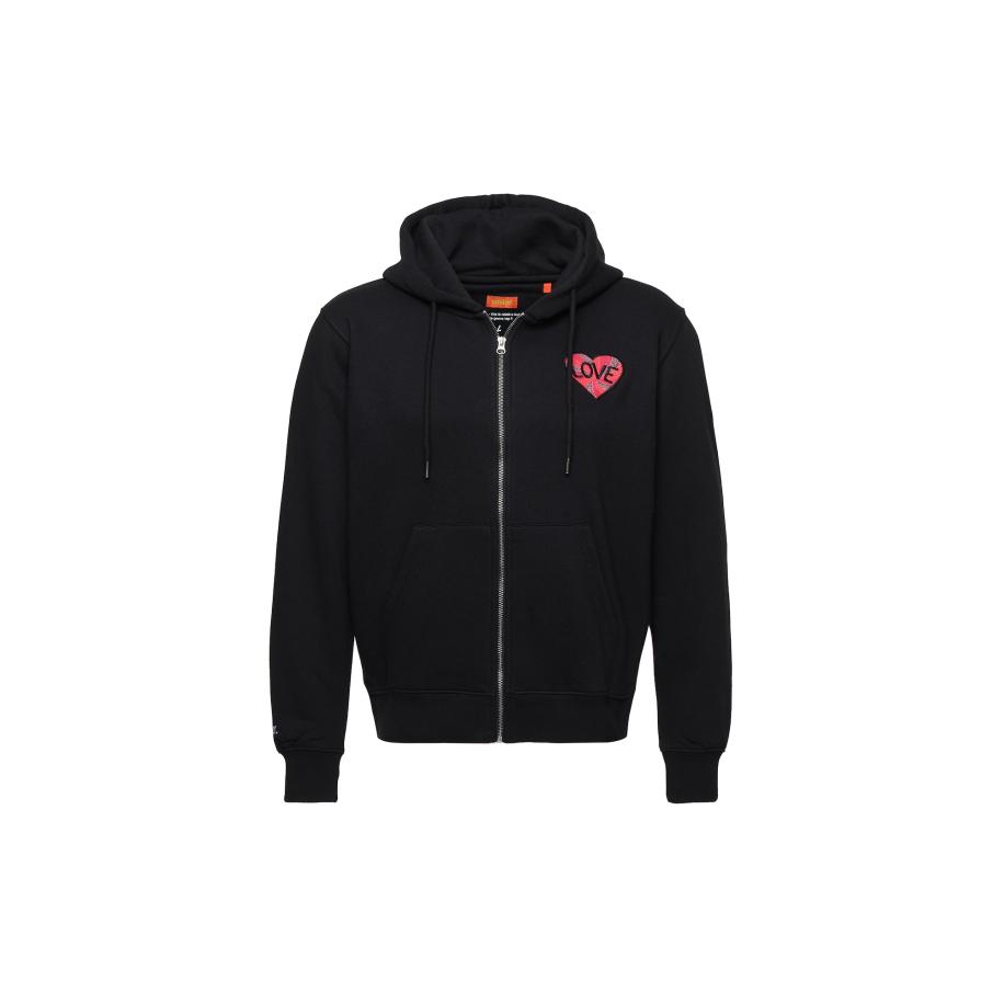 smiler. smiler. Sweatvest rood / zwart -