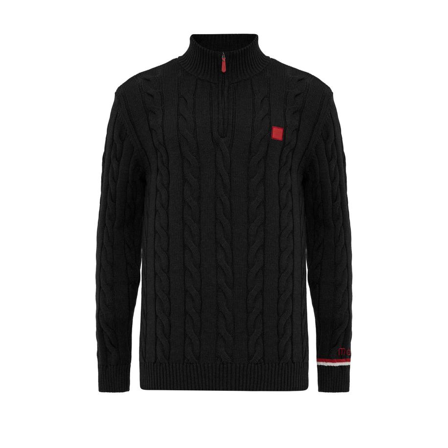 Moxx Paris Moxx Paris Trui navy / rood / zwart -