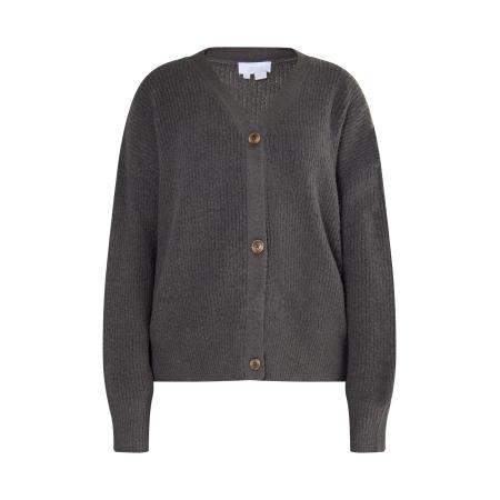 Usha usha WHITE LABEL Gebreid vest Pryam antraciet