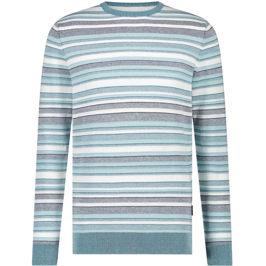 State Of Art Trui Strepen Blauw Blauw