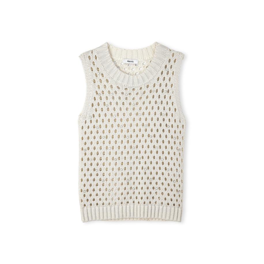 Ipekyol Ipekyol Trui ecru -