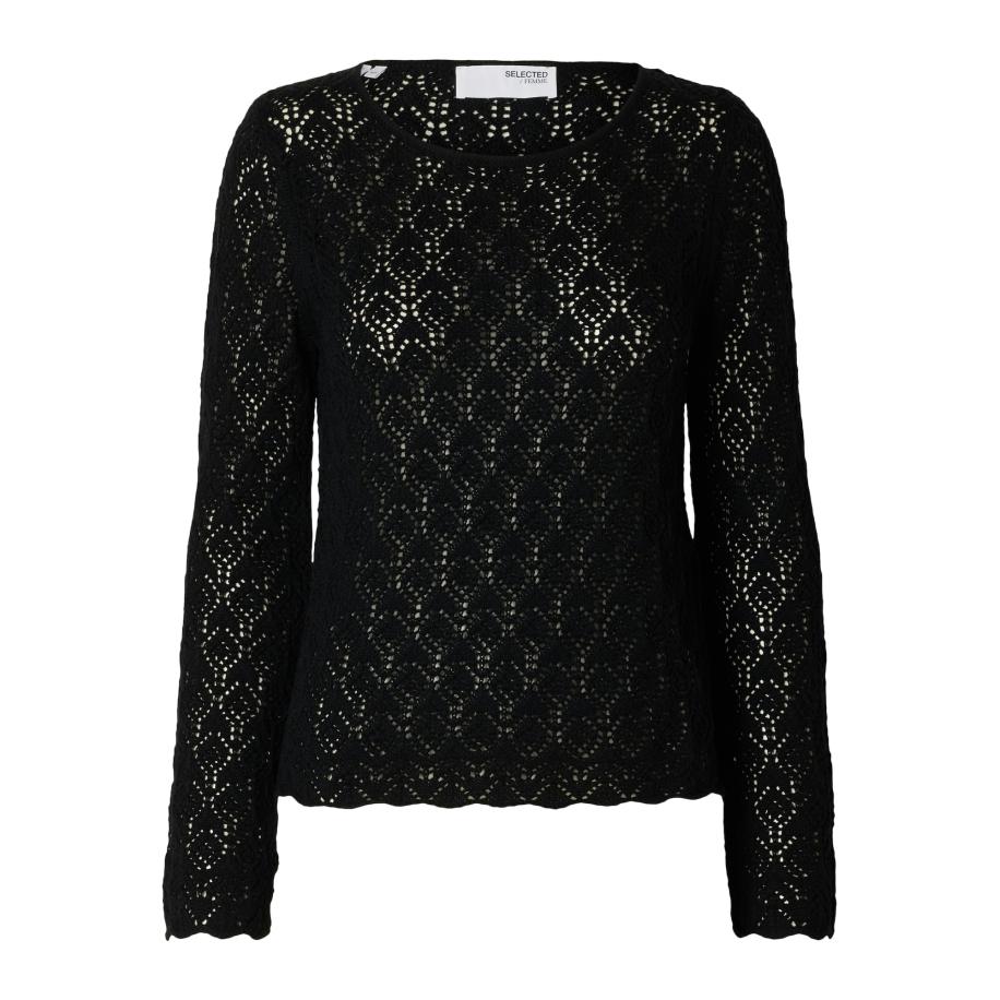 Selected SELECTED Trui Niva zwart -