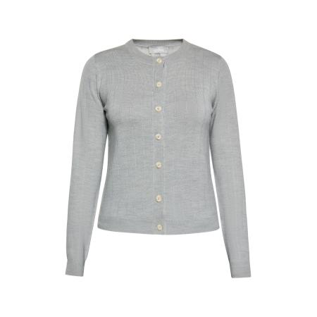 Usha Usha Gebreid vest grijs