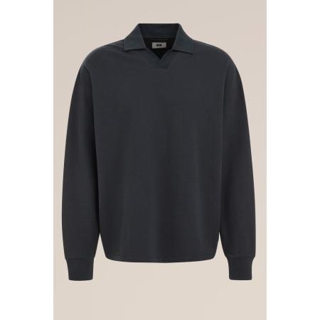 WE Fashion Heren regular fit sweater - Regular fit - Blauw - Katoen - Maat: XS