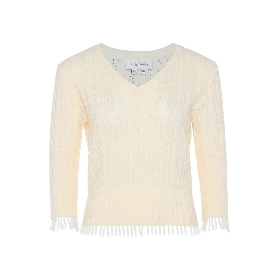 caneva Trui wit / wolwit Wit