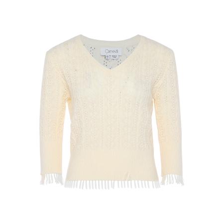 caneva Trui wit / wolwit