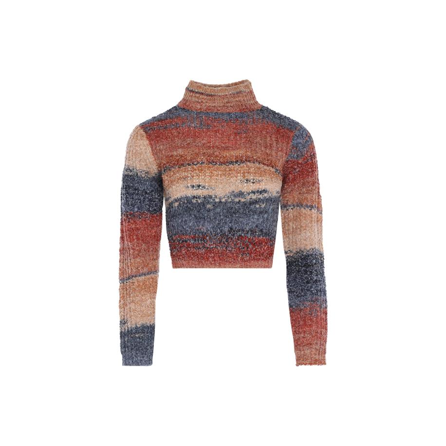 Tanuna Tanuna Trui beige / bruin / roestbruin / grijs -