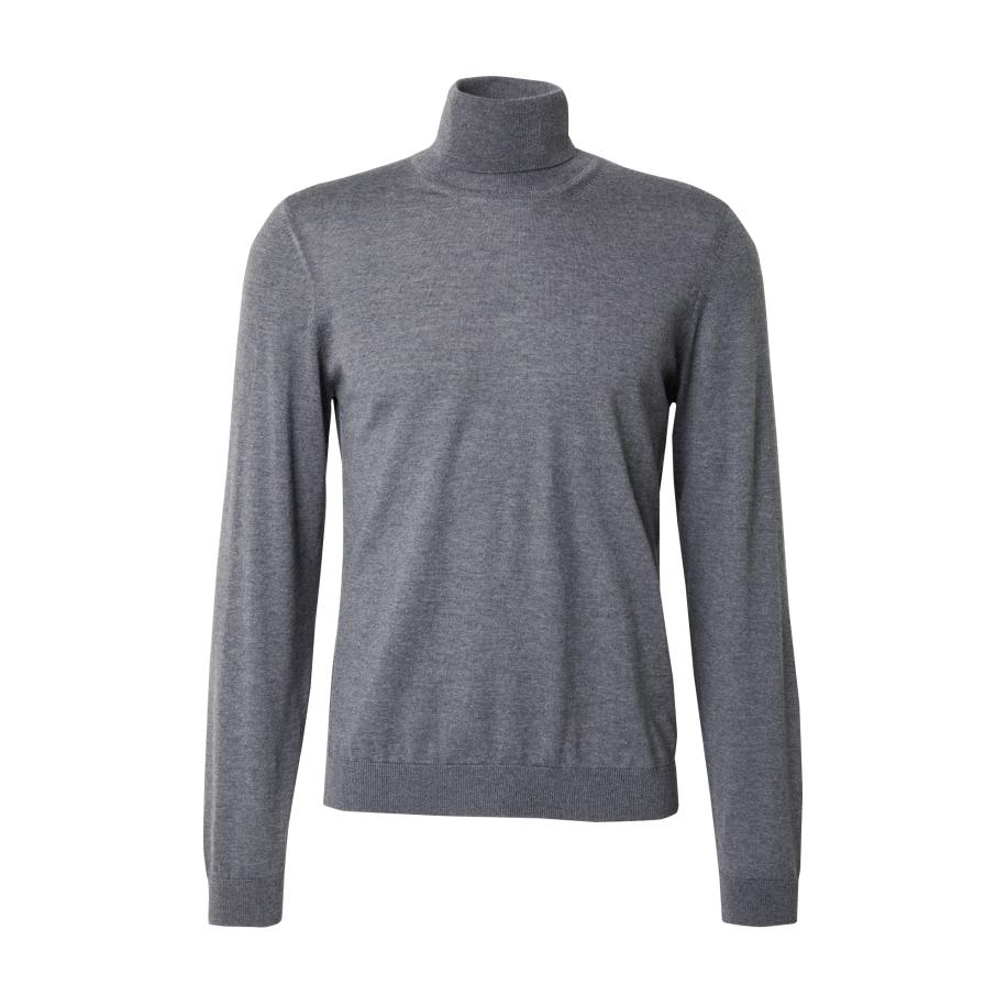 Hugo Boss BOSS Trui Musso grijs gemêleerd -