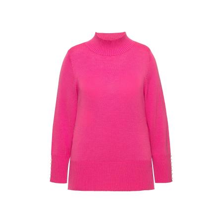 Ulla Popken Ulla Popken Trui pink / parelwit