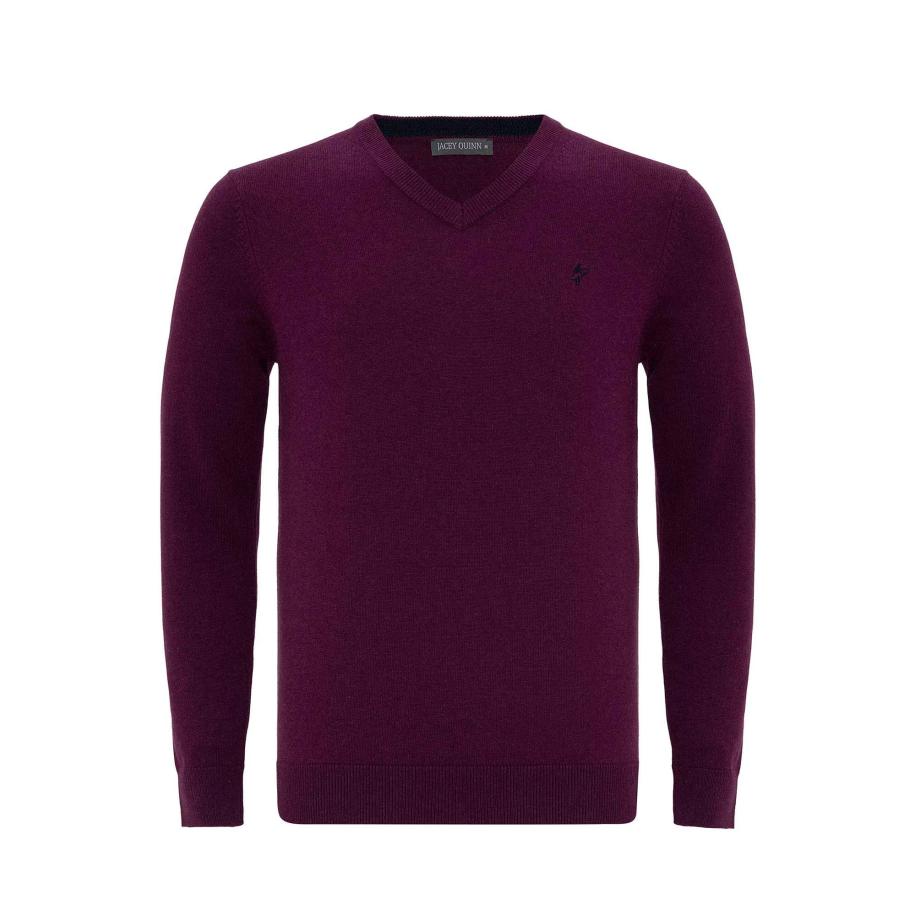 Jacey Quinn Jacey Quinn Trui Porto blauw / lichtlila -