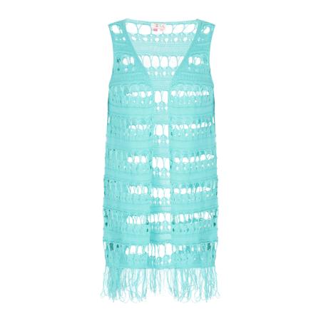 IZIA IZIA Gebreide bodywarmer turquoise