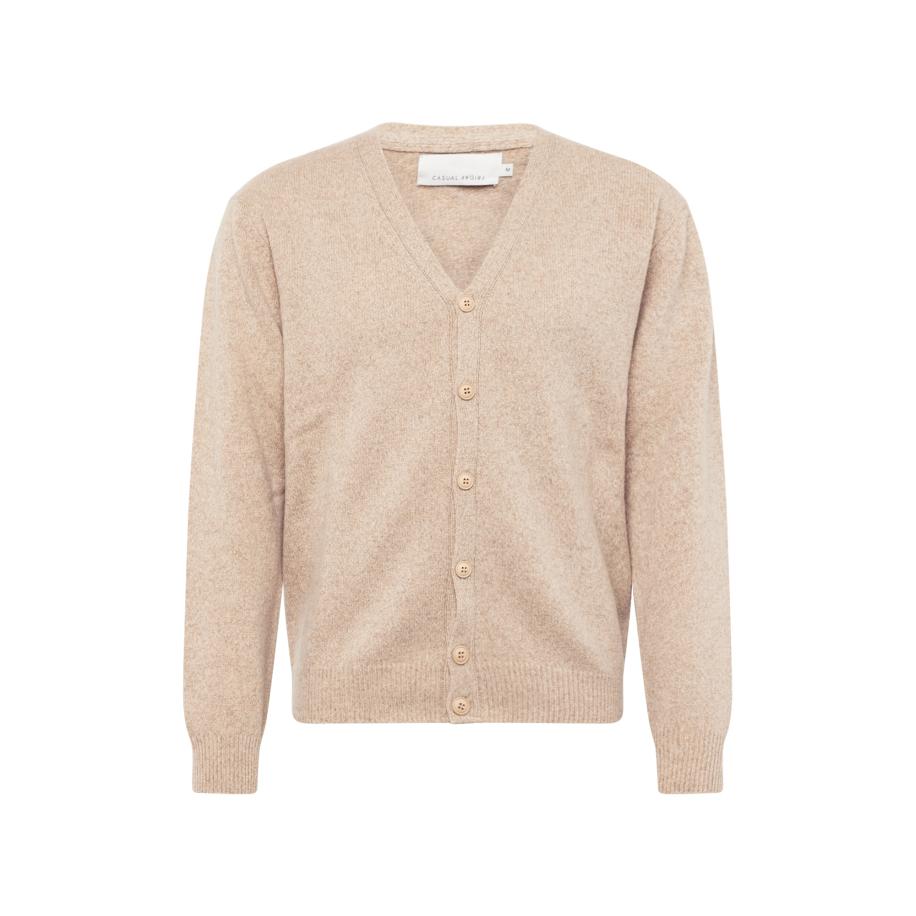 Casual Friday Casual Friday Gebreid vest Karl beige gemêleerd -