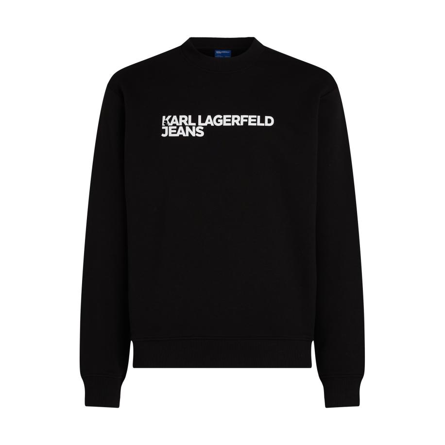 Karl Lagerfeld KARL LAGERFELD JEANS Sweatshirt zwart / wit -