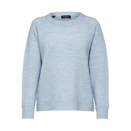 Selected SELECTED Trui FLulu pastelblauw
