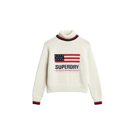 Superdry Trui crème / gemengde kleuren