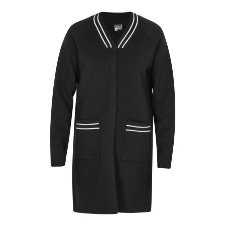 DreiMaster DreiMaster Maritim Gebreid vest zwart / wit