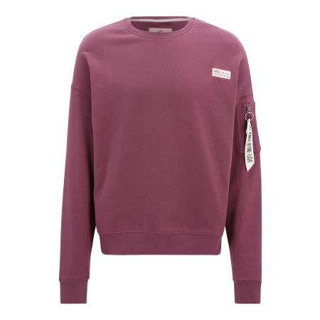 Alpha Industries ALPHA INDUSTRIES Sweatshirt crème / bourgogne