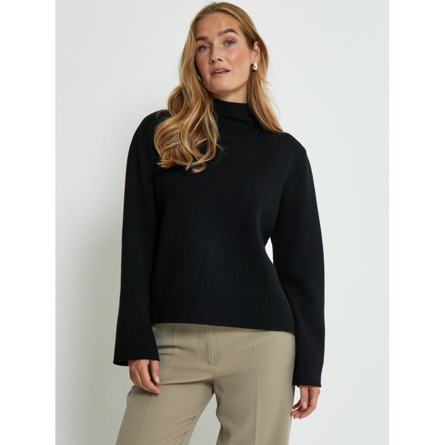 Minus minus Trui Lupi zwart -