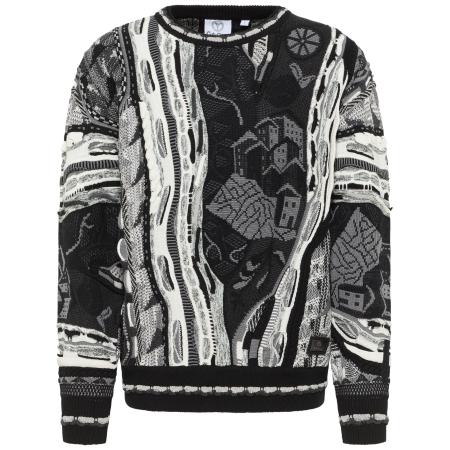 carlo colucci Carlo Colucci Trui Eberhoefer grijs / zwart