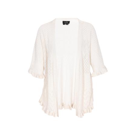 Usha usha BLACK LABEL Gebreid vest Fashion Look offwhite